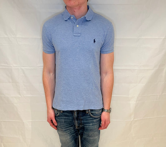 Polo Ralph Lauren Slim Fit Polo Light Blue Men's