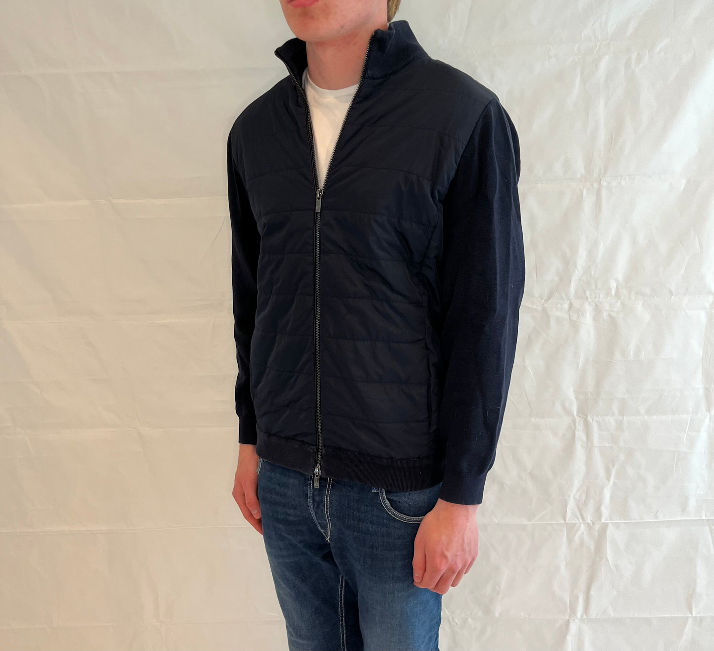 Massimo Dutti Cardigan Blue Men's