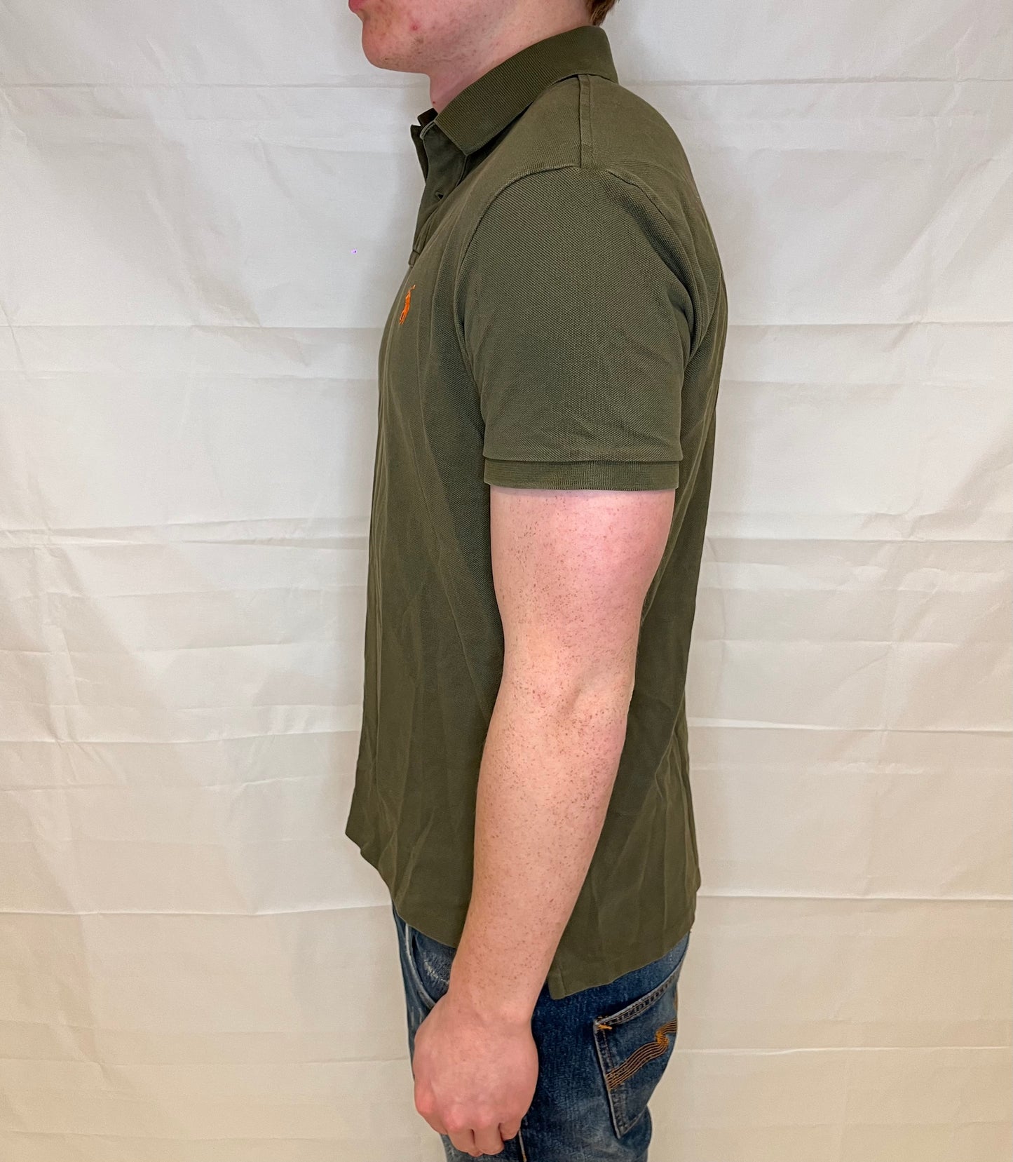 Polo Ralph Lauren Slim Fit Polo Olive Green Men's