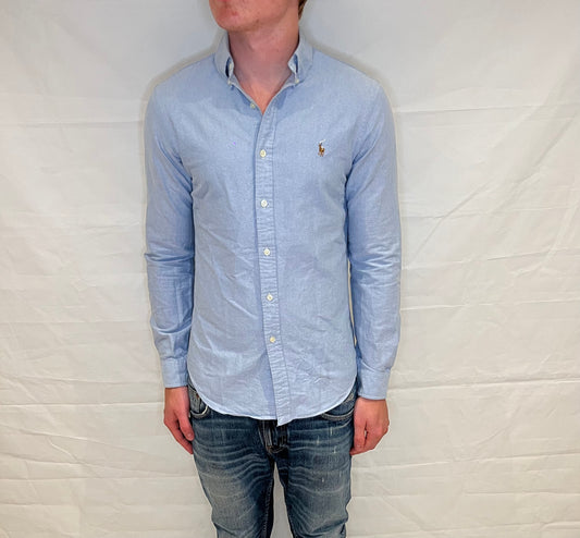 Polo Ralph Lauren Slim Fit Shirt Light Blue Men's