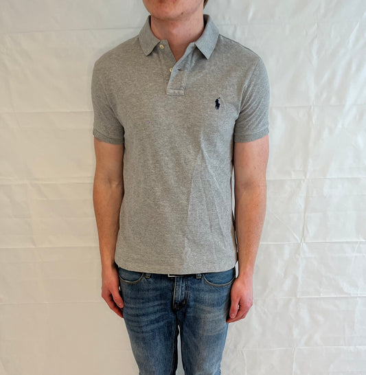 Polo Ralph Lauren Slim Fit Polo Grey Men's