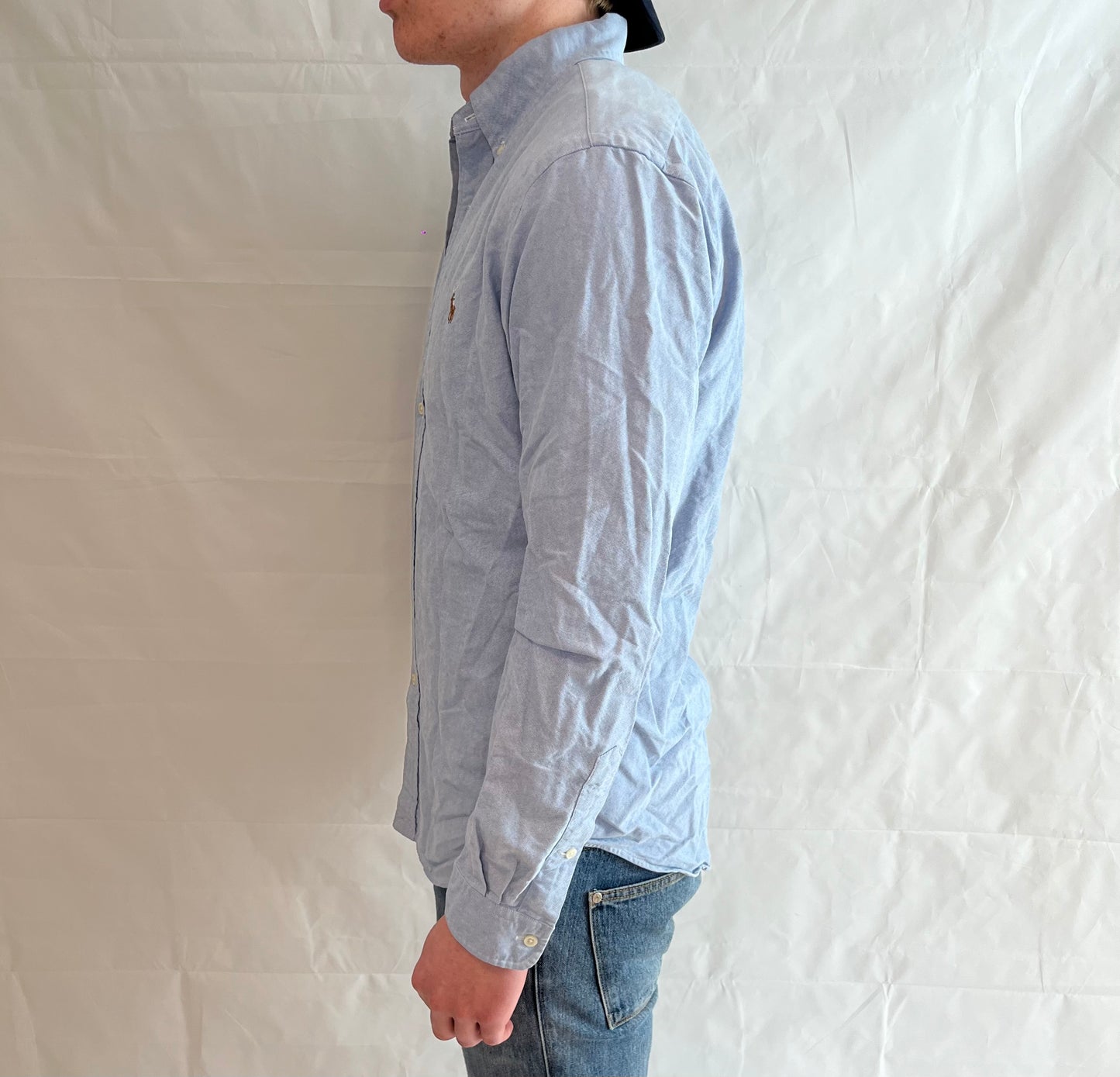 Polo Ralph Lauren Slim Fit Shirt Light Blue Men's