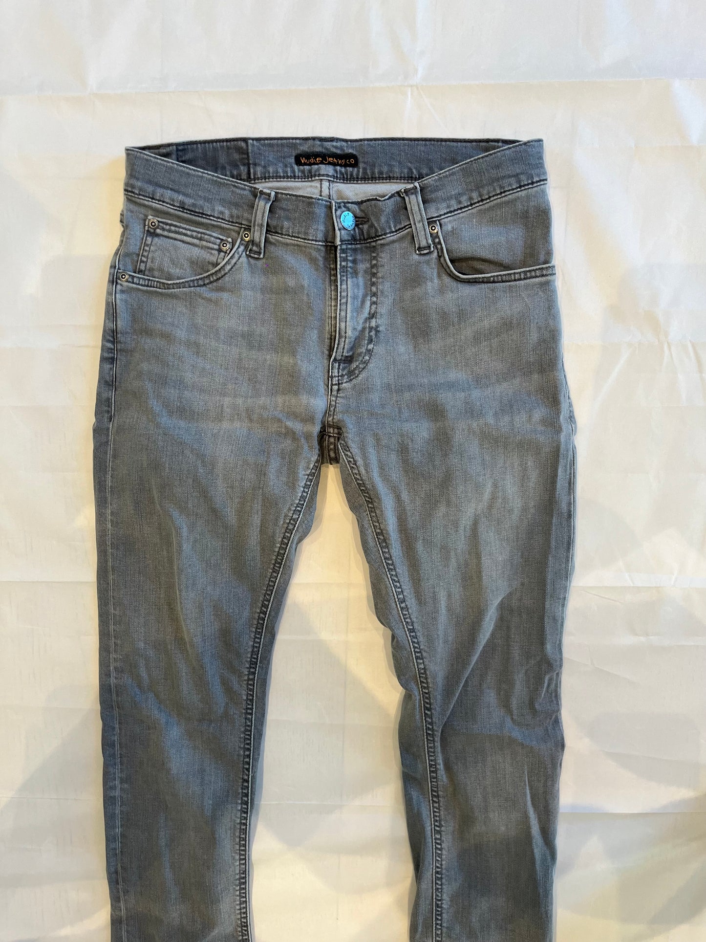 Nudie Tight Terry Jeans Grey Men's
