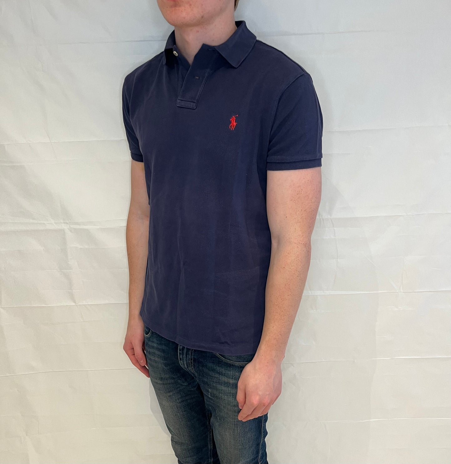 Polo Ralph Lauren Custom Fit Polo Blue Men's