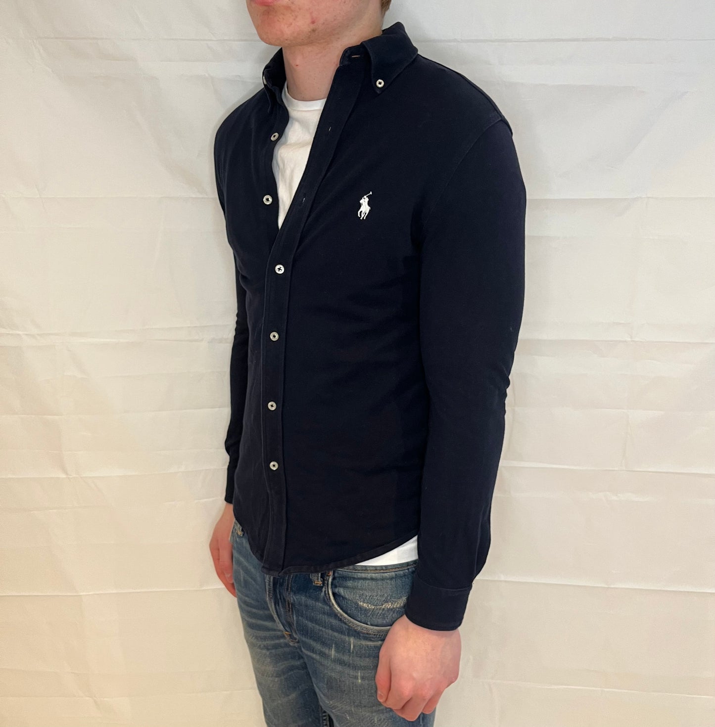 Polo Ralph Lauren Featherweight Mesh Shirt Blue Men's