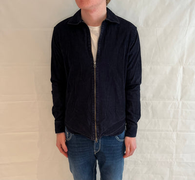 John Henric Overshirt Blue Men's