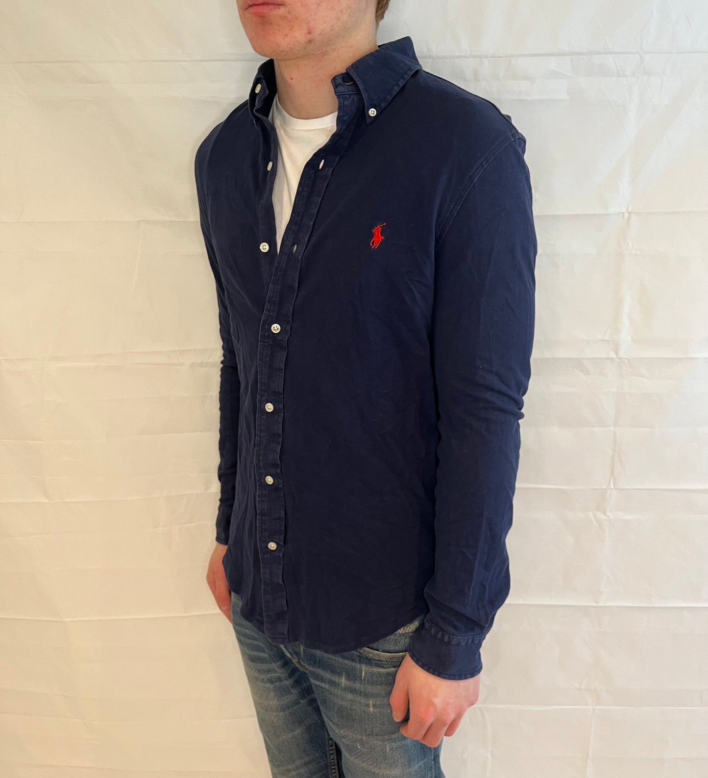Polo Ralph Lauren Featherweight Mesh Shirt Blue Men's