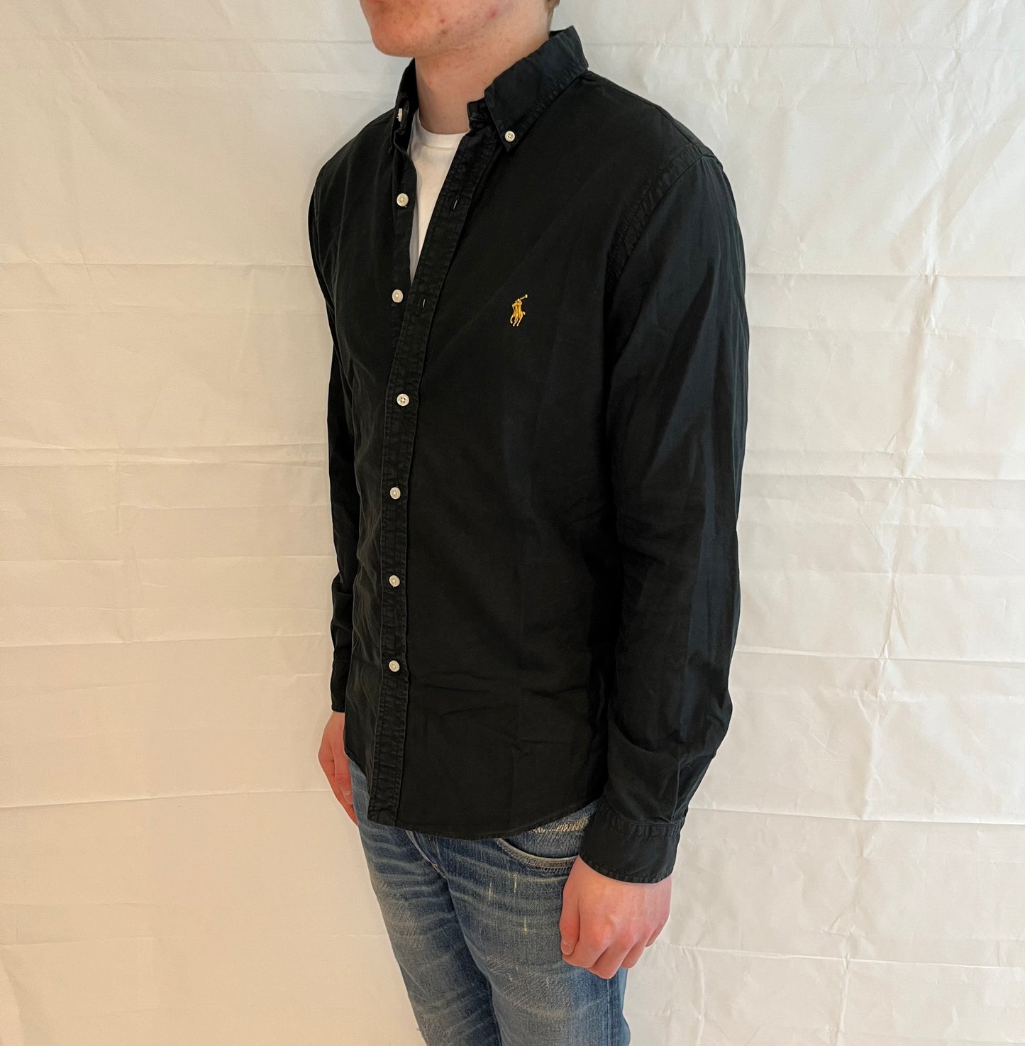 Polo Ralph Lauren Slim Fit Shirt Black Men's