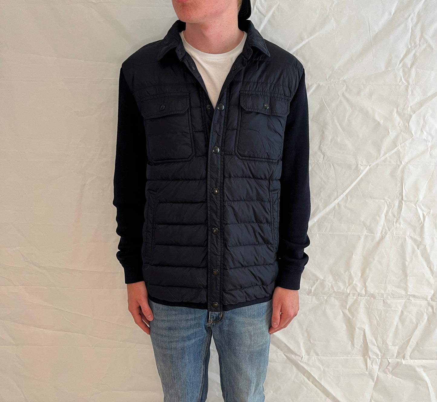 Moncler Cardigan Men's Blue