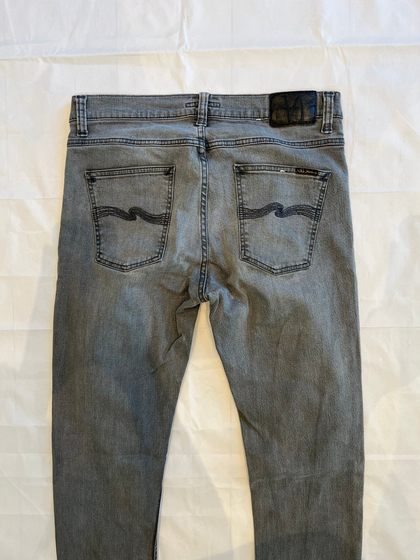 Nudie Lean Dean Jeans Grey Men's
