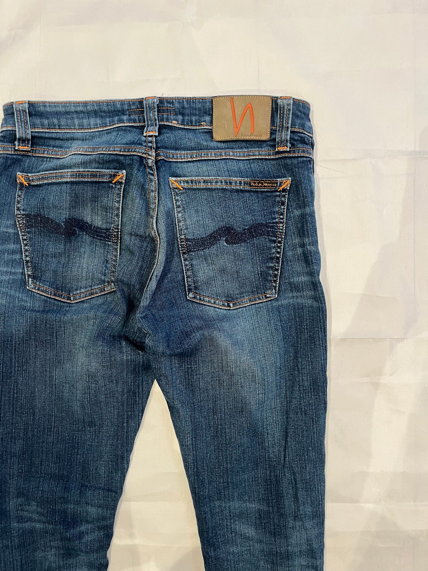 Nudie Skinny Lin Jeans Blue Men's