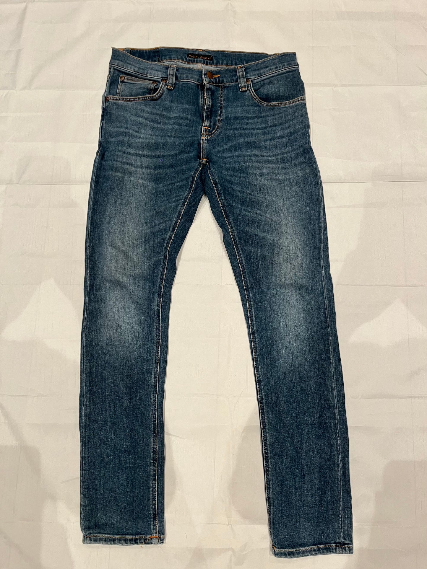 Nudie Tight Terry Jeans Blue Men's
