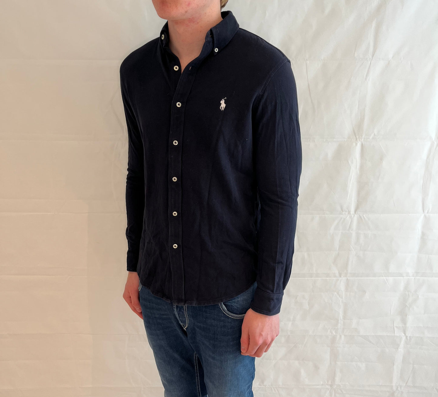 Polo Ralph Lauren Featherweight Mesh Shirt Blue Men's