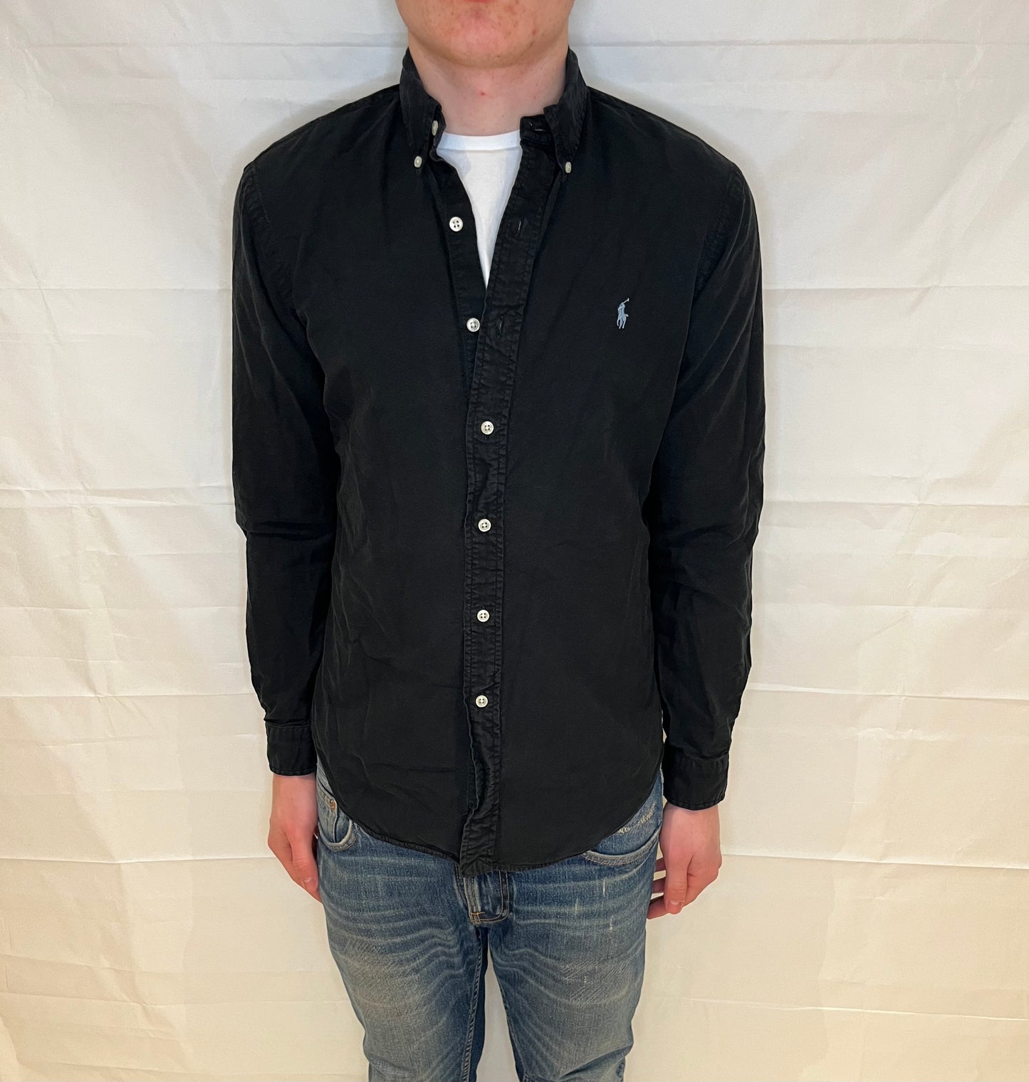 Polo Ralph Lauren Slim Fit Shirt Black Men's