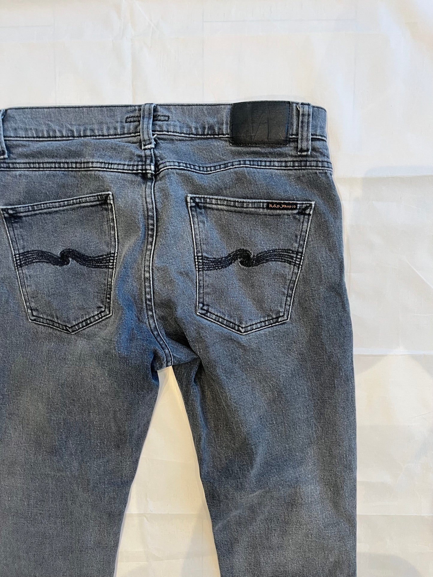 Nudie Lean Dean Jeans Grey Men's