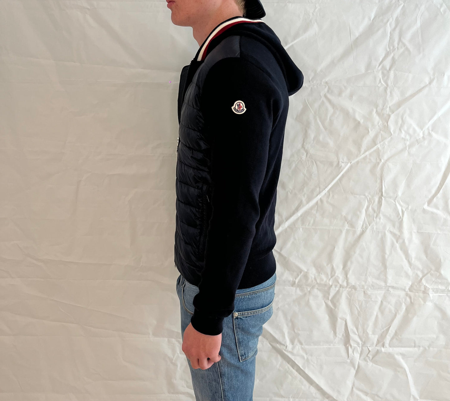 Moncler Cardigan Men's Blue