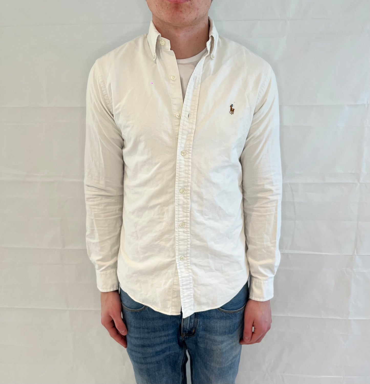 Polo Ralph Lauren Slim Fit Shirt White Men's