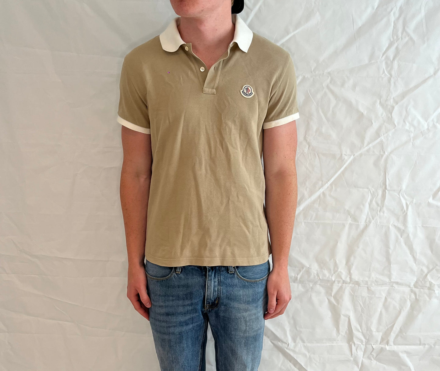 Moncler Polo Men's Beige