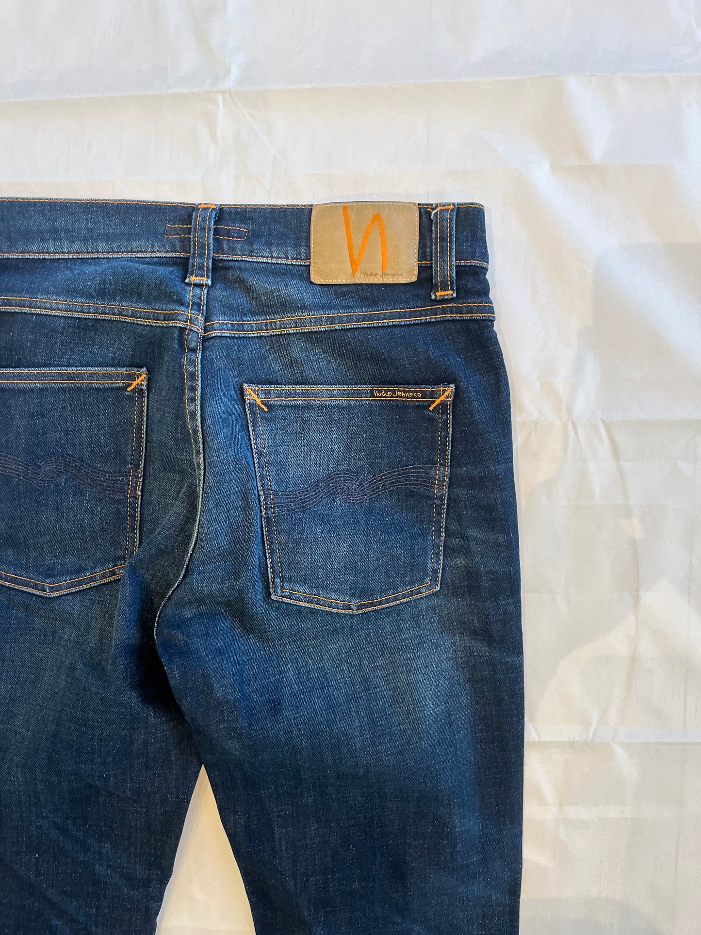 Nudie Lean Dean Jeans Blue Men's