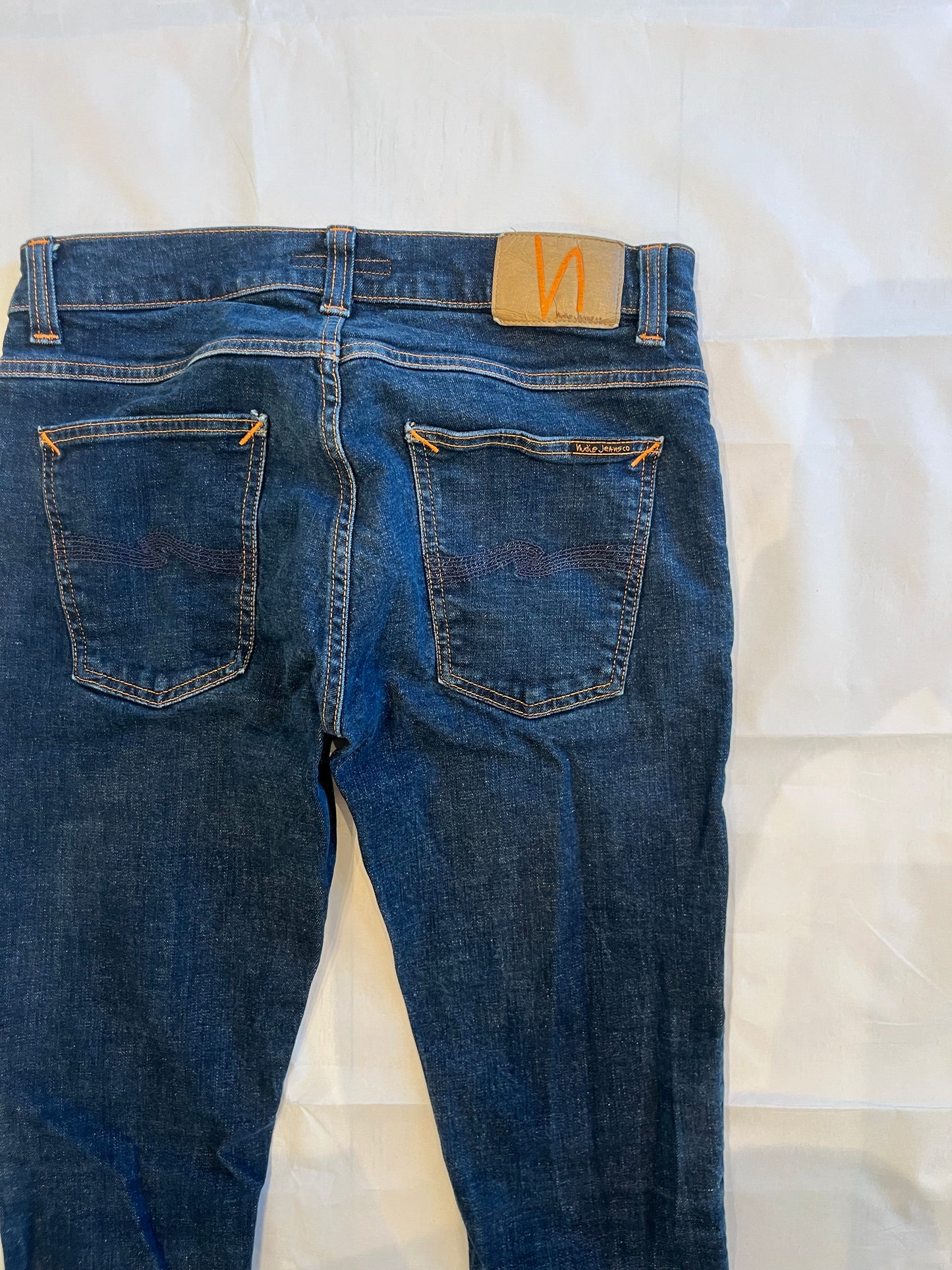 Nudie Tight Terry Jeans Blue Men's
